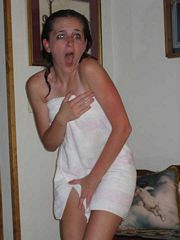 girl in towel